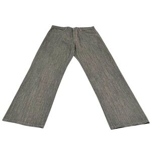 Sean John Mens 34 Garvey Relaxed Fit Black Denim Jeans NWT